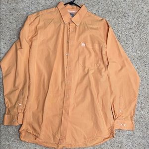 Cinch long sleeve bottom down dress shirt